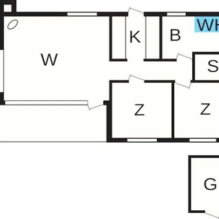 4 Person In Aakirkeby 度假居